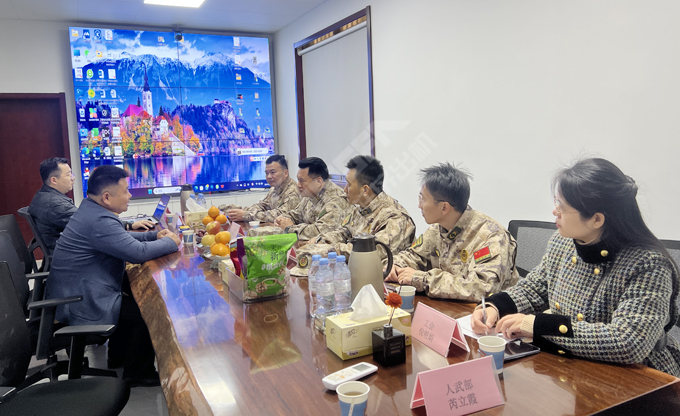 精準調查 深挖潛力 六合區(qū)人武部走訪康發(fā)雙螺桿造粒機等葛塘街道重點企業(yè)